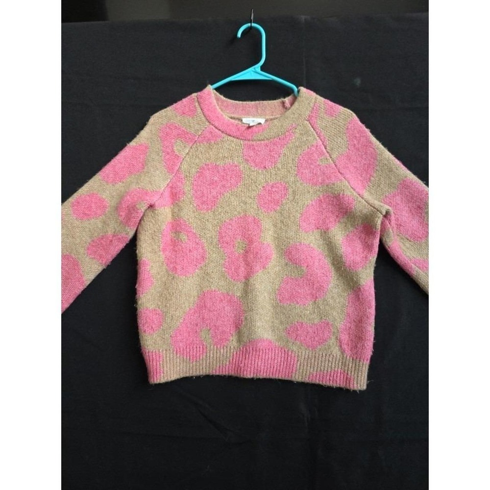 Lou & Grey Knit Sweater Women's Medium‎ Multicolor Design Thick VTG Long Sleeve